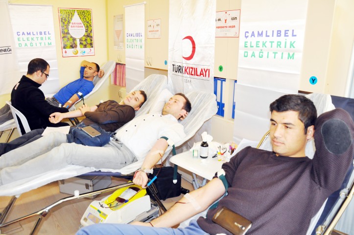 ÇEDAŞ çalışanları kan  bağışında bulundu