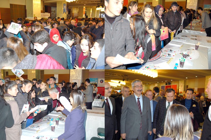 Bozok Üniversitesi Çorum’da  tanıtım ve tercih günlerine katıldı