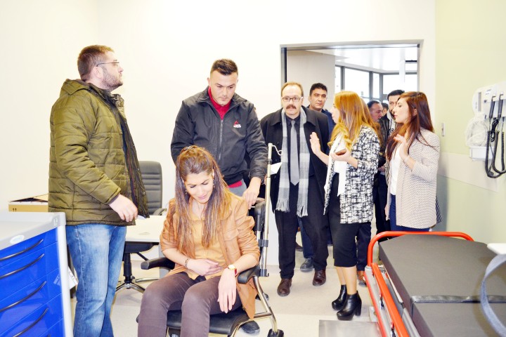 Yozgat Şehir Hastanesinde ön  uygulama çalışmaları devam ediyor