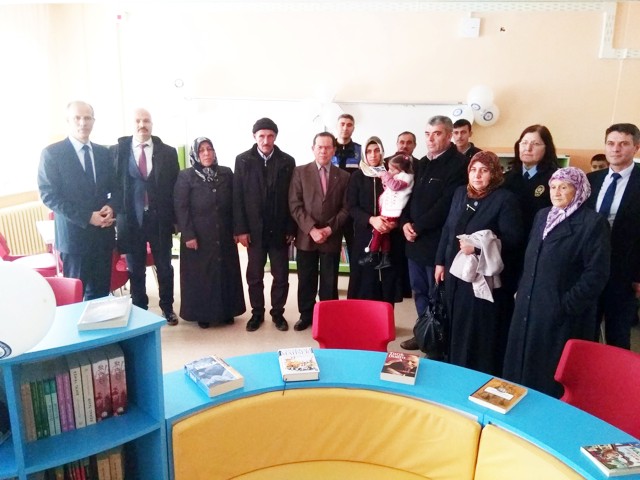 Şehit Polis Adem Cankurtaran Kütüphanesi açıldı