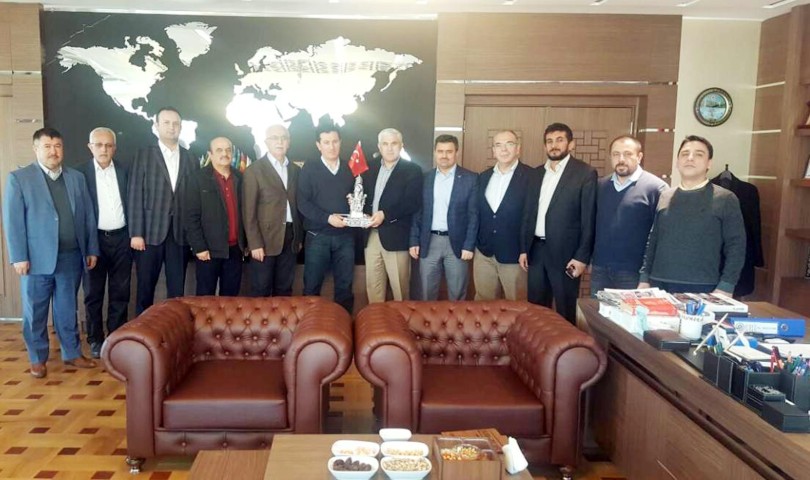 Nurdoğan ve daire müdürlerinden  Başsavcı Yavuz’a ziyaret