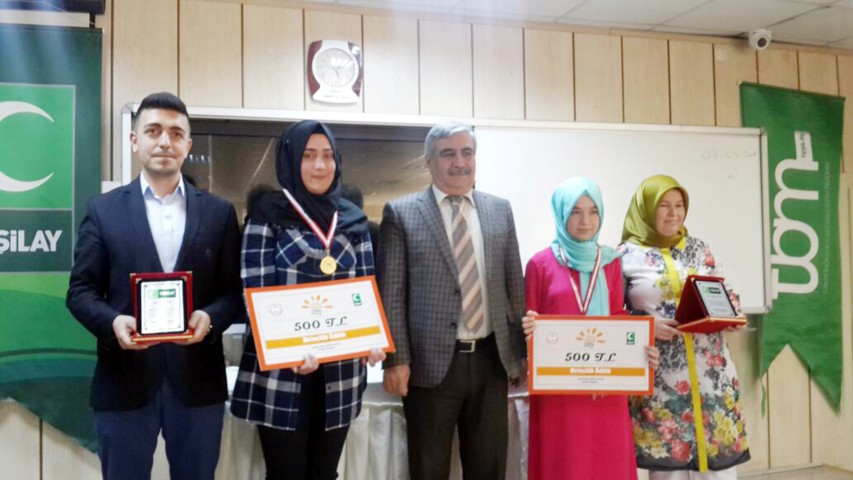 Sağlıklı nesil sağlıklı gelecek  yarışması ödülleri verildi