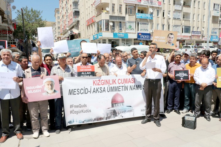 Yozgat ve Sivas’ta İsrail protestosu