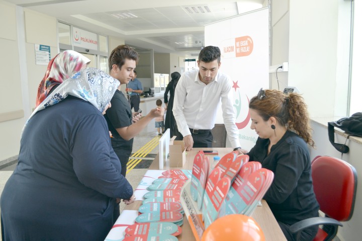 Yozgat Kamu Hastaneleri Birliği tarafından Sorgun Devlet Hastanesi’nde, gereksiz antibiyotik