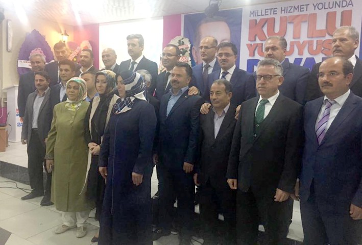 AK Parti Çekerek İlçe Başkanlığı 6. Olağan Kongresinde mevcut Başkan