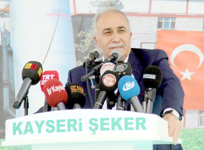 Kayseri Şeker Fabrikası 63. Kampanya Açılış Töreni’nde konuşan Gıda Tarım