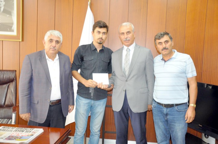 Sorgun Belediye Başkanı Ahmet Şimşek, 2017 Yüksek Öğretime Geçiş Sınavı’nda