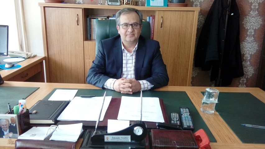 AK Parti Yozgat Merkez İlçe Başkanı İskender Nazlı, Yozgat'ta yapılan
