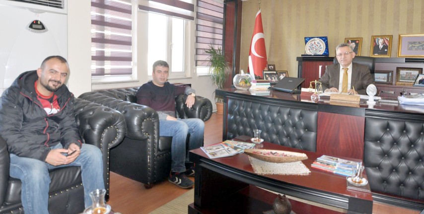 Yozgatspor 1959 FK Kulüp Başkanı Kazım Arslan, taraftar gruplarının liderleri