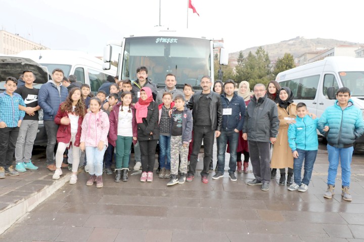 Okul Destek Projesi kapsamında  öğrenciler Ankara’ya gitti