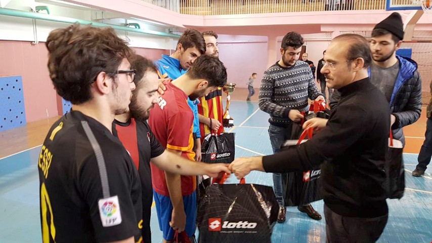 Futsal Turnuvası sona erdi