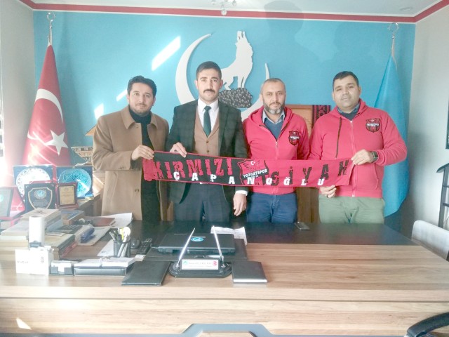 Çapanoğlu Taraftarlar Derneğinden  AK Parti ve Ülkü Ocaklarına ziyaret