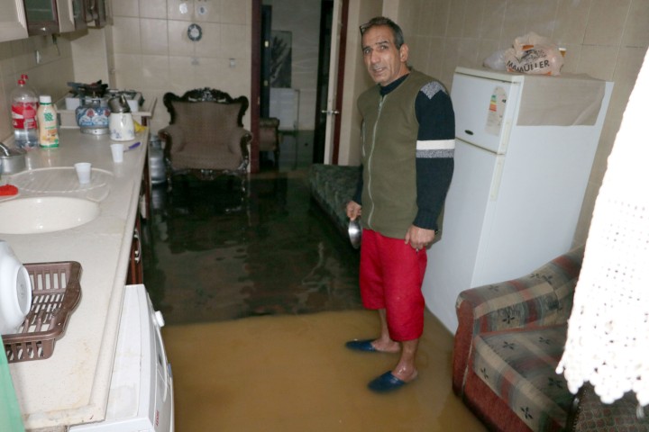 Yozgat'ta önceki gün akşam saatlerinde başlan ve aralıklarla yağan yağmur