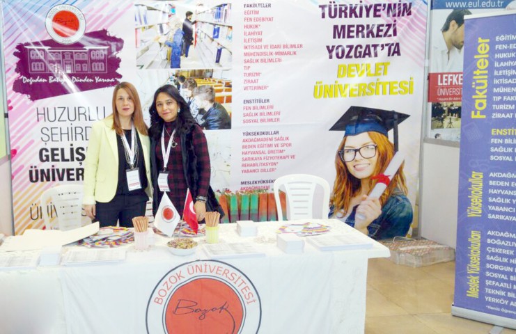 Bü Bursa’da eğitim fuarına katıldı