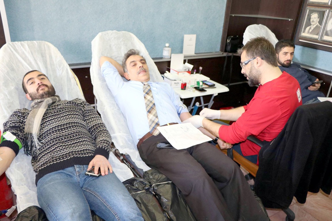 Yozgat Belediyesi çalışanları, Afrin’de gerçekleştirilen Zeytin Dalı Harekatı’na destek olmak