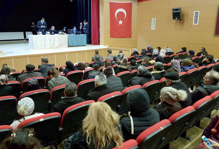 Yozgat'ta, Toplu Konut İdaresi Başkanlığı (TOKİ) tarafından yaptırılan 530 sosyal