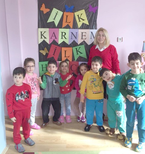 Uçan Balon Kreş ve Gündüz Bakım Evi'nde kalan minikler, en
