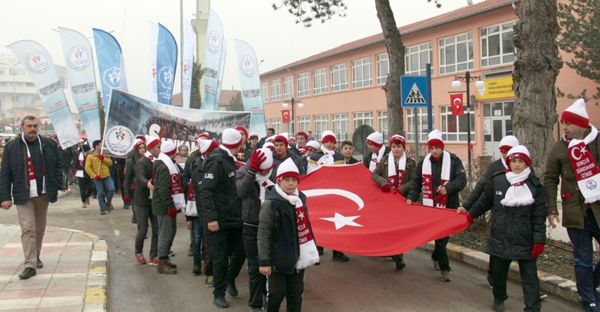 Yozgat’ta Sarıkamış Şehitlerini anma etkinlikleri kapsamında Gençlik Hizmetleri ve Spor