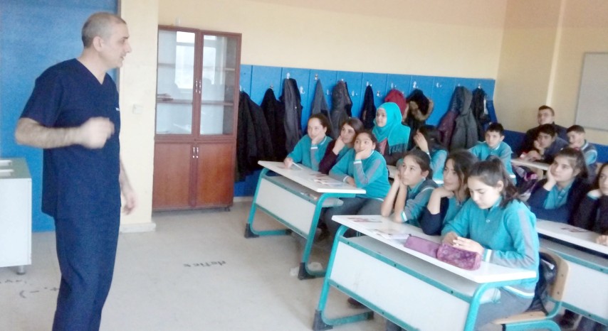 Verem Eğitimi ve Propaganda haftası kapsamında Boğazlıyan Toplum Sağlığı Merkezi