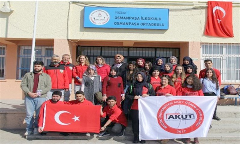 Bozok Üniversitesi Arama Kurtarma Derneği (AKUT) öğrenci topluluğu organizasyonuyla Yozgat