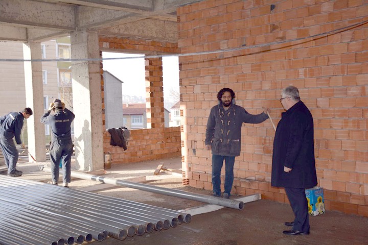 Yozgat İl Milli Eğitim Müdürü Yusuf Yazıcı, ilde yapım inşaatı