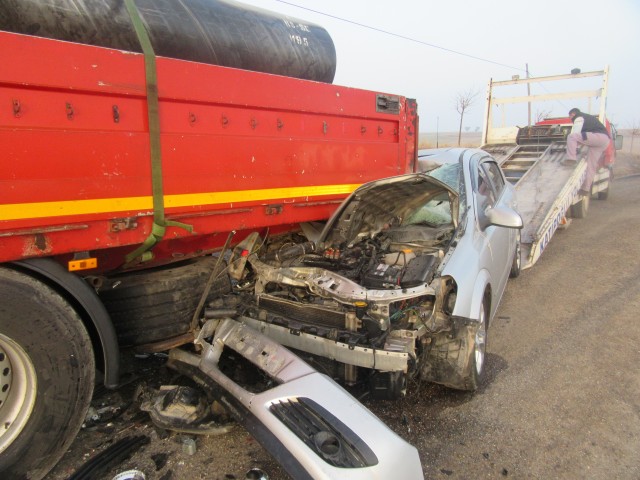 Afyonkarahisar’ın Sandıklı ilçesinde meydana gelen trafik kazasında 1 kişi ağır