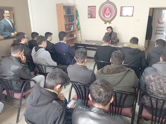 Yozgat Alperen Ocakları İl Başkanlığı ikinci yarı yıl eğitim döneminin