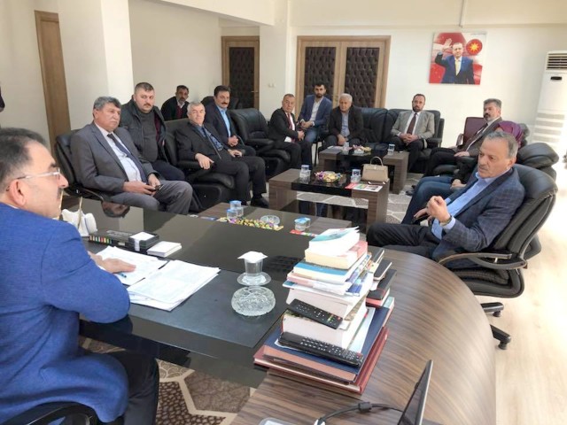 AK Parti Yozgat Milletvekili Ertuğrul Soysal, Boğazlıyan İlçesinde partisi tarafından