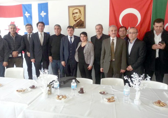 Kanada’ya resmi ziyarette bulunan AK Parti Yozgat Milletvekili ve Türkiye