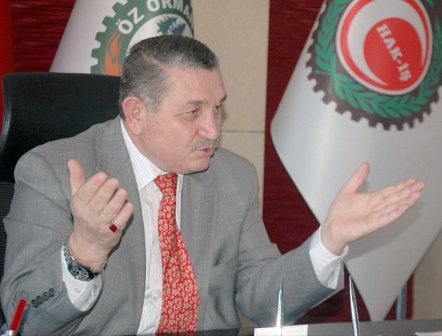 Ankara-Hak-İş Konfederasyonu Genel Başkan Yardımcısı ve Öz Orman-İş Sendikası Genel