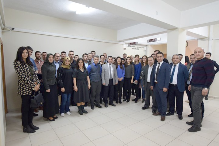 Yozgat İl Gıda Tarım ve Hayvancılık Müdürlüğü personeline çiftçilerle daha