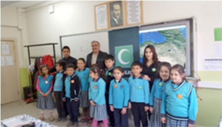 Yeşilay Yozgat Şubesi Başkanlığı tarafından köy okulları ziyaret edilerek, zararlı