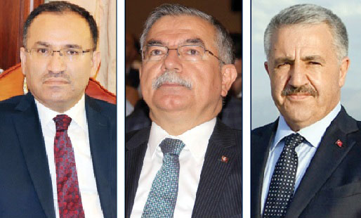 Başbakan Yardımcısı Bekir Bozdağ, Ulaştırma Denizcilik ve Haberleşme Bakanı Ahmet