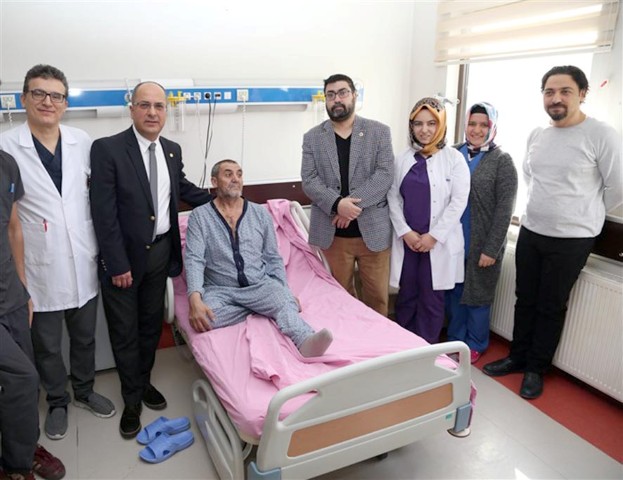 Yozgat Bozok Üniversitesi Tıp Fakültesi Araştırma ve Uygulama Hastanesinde bir