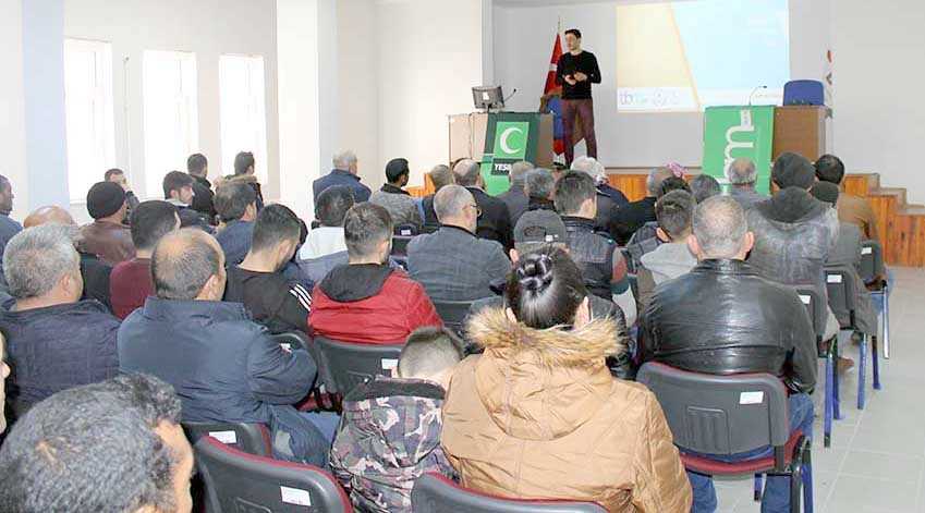 Yeşilay Yozgat Şube Başkanlığı tarafından Yozgat Denetimli Serbestlik Müdürlüğünde Eğitim