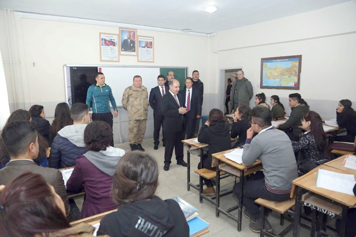 Şırnak Merkez Çok Programlı Anadolu Lisesi’nde, terör örgütü PKK saldırısında