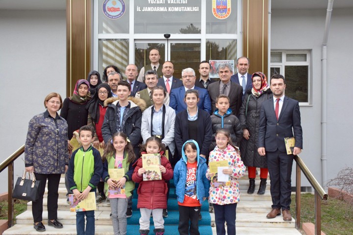 Yozgat İl Milli Eğitim Müdürlüğü tarafından öğrencilerin yazdığı 2187 adet