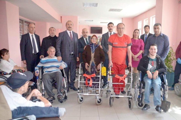 Yozgat Ülkü Ocakları İl Başkanlığı tarafından, Bakım ve Rehabilitasyon Merkezinde