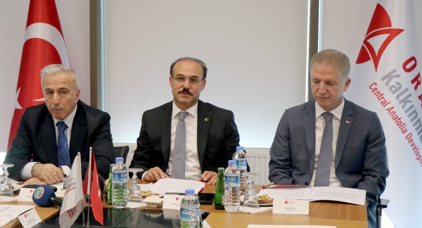 Orta Anadolu Kalkınma Ajansı’nın (ORAN) Mart ayı Yönetim Kurulu Toplantısı’nda