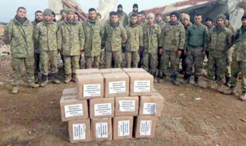 ‘Zeytin Dalı Harekâtı’nda şehit olan ve naaşına ulaşılamadığı için toprağa