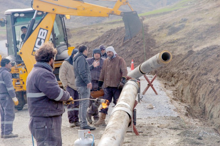 Akdağmadeni Belediyesi tarafından işletim hakkı satın alınan Karadikmen Köyünde çıkarılan
