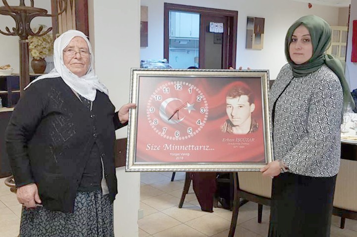 Yozgat Valisi Kemal Yurtnaç’ın eşi Dilek Yurtnaç, Boğazlıyan İlçesinde şehit