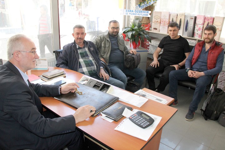 Yozgat’ta görev yapan Ulusal Ajans Temsilcilerinden Anadolu Ajansı (AA)Temsilcisi Ömer