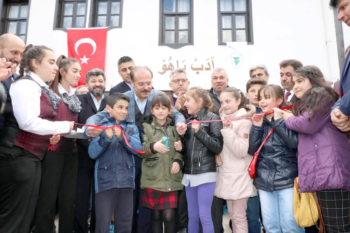 Yozgat Belediyesi tarafından bir yıllık çalışma sonucu restore edilen ve