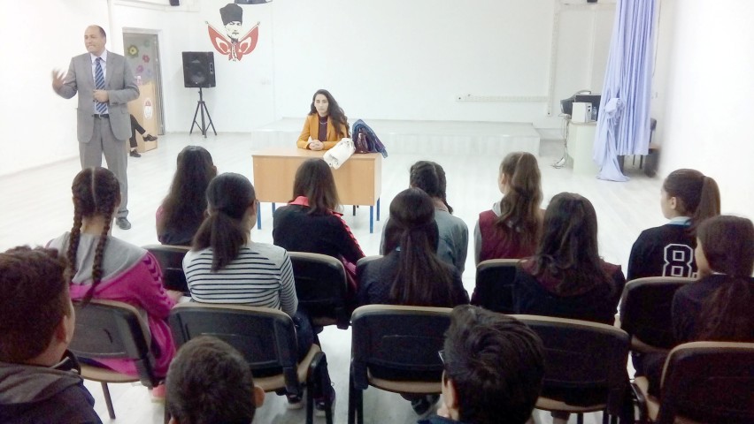 Boğazlıyan Merkez Cumhuriyet Ortaokulu’nda 7’nci ve 8’inci sınıf öğrencilerine yönelik