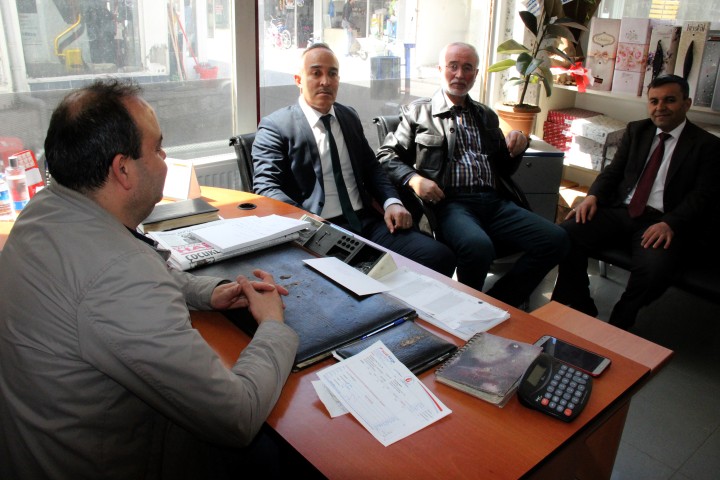 Valilik İl Basın ve Halkla İlişkiler Müdürlüğü personeli gazetemizin 22.