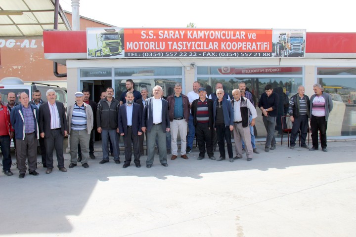 S.S. Saray Kamyon ve Motorlu Taşıyıcılar Kooperatif Başkanı Mustafa Raşit