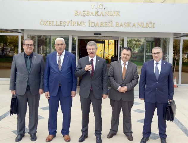 Türkiye Şeker Fabrikası AŞ'ye ait 14 şeker fabrikasından Bor, Çorum,