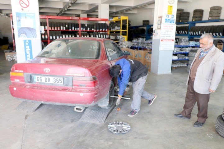 1 Nisan tarihi itibariyle sona eren kış lastiği uygulaması dolayısıyla