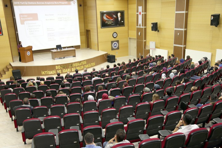 Bozok Üniversites tarafından, TÜBİTAK programlarının tanıtımına yönelik olarak düzenlenen, “BİDEB